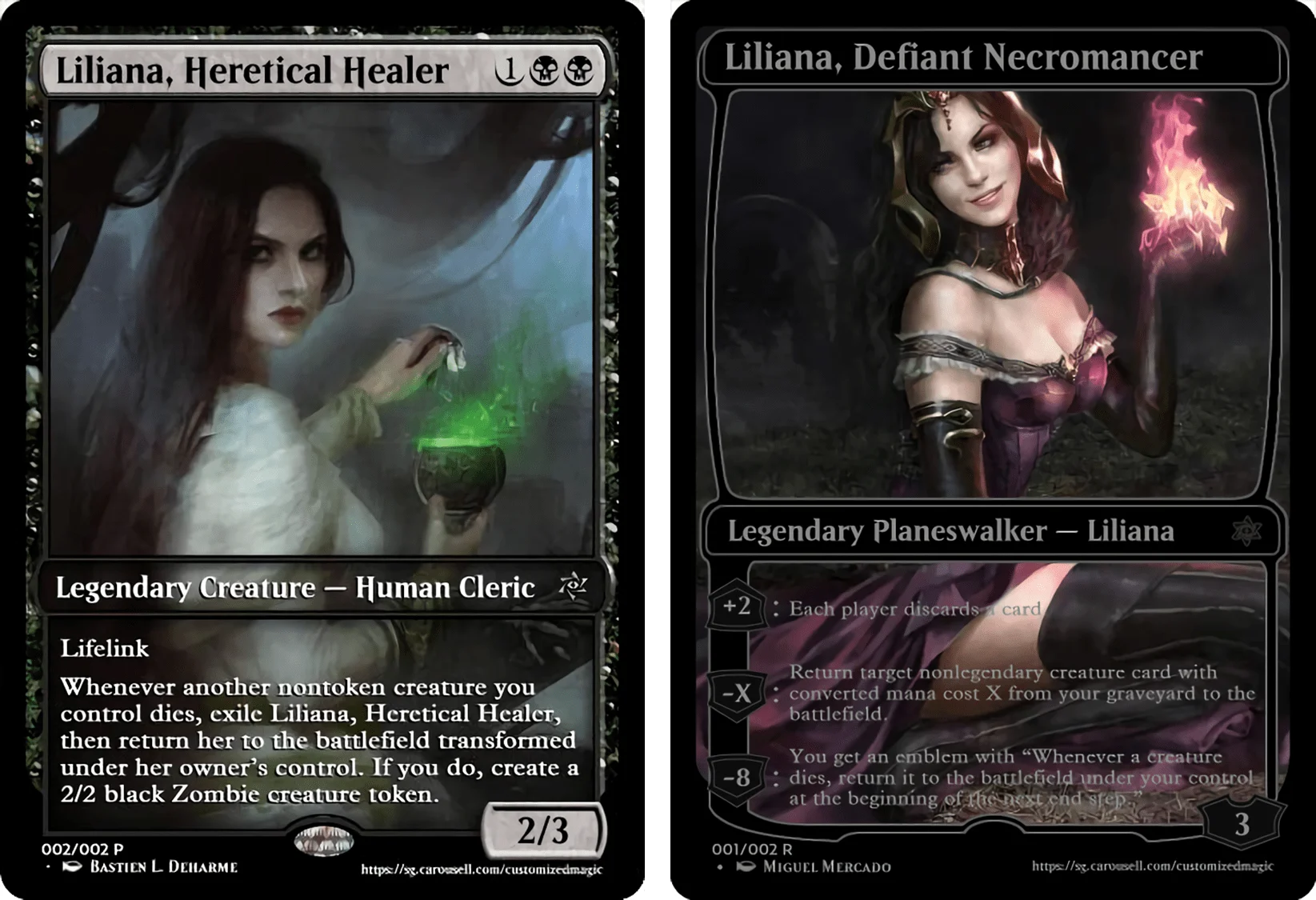 liliana flip card mtg 401 Games Canada main image 0