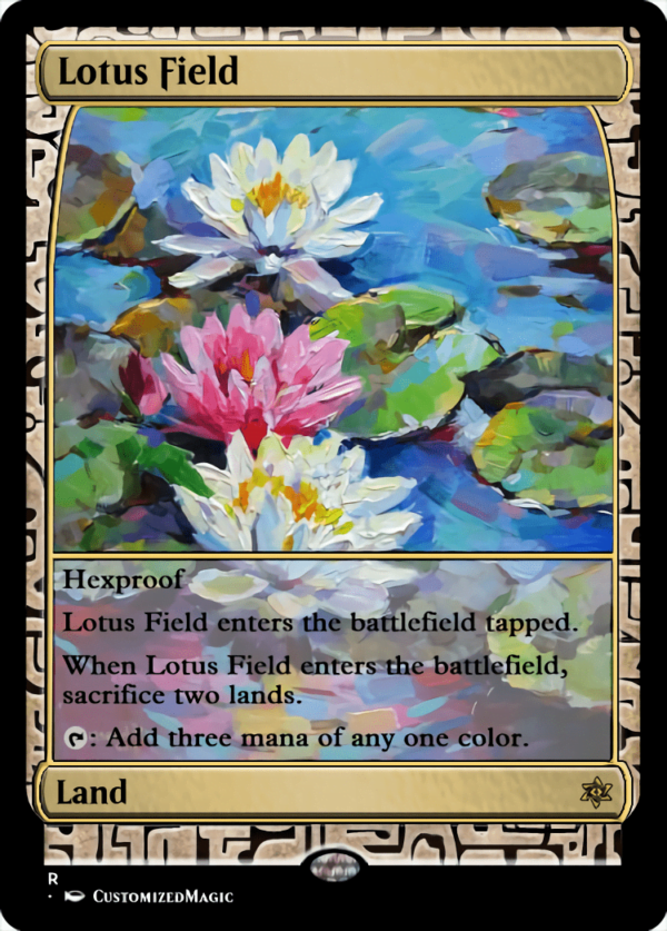 Lotus Field | Lotus Field.5 | Magic the Gathering Proxy Cards