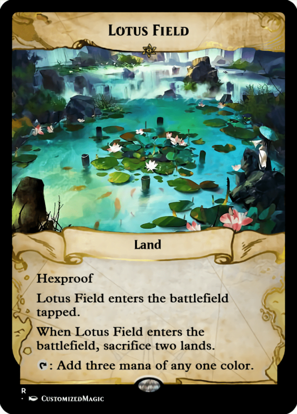 Lotus Field.6 - Magic the Gathering Proxy Cards