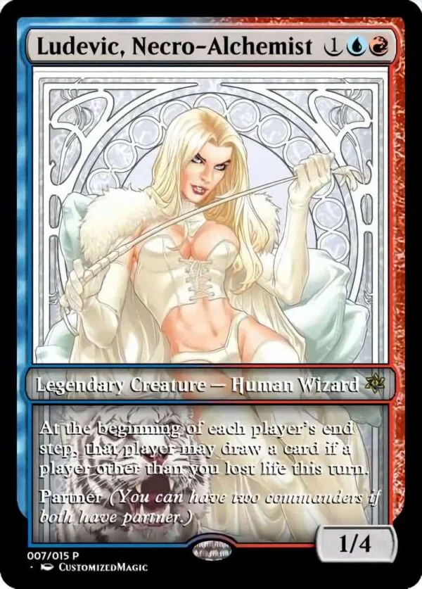2016 Partner Commanders (Xmen Edition) | Ludevic Necro Alchemist | Magic the Gathering Proxy Cards