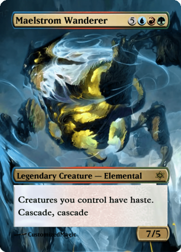 Maelstrom Wanderer - Magic the Gathering Proxy Cards
