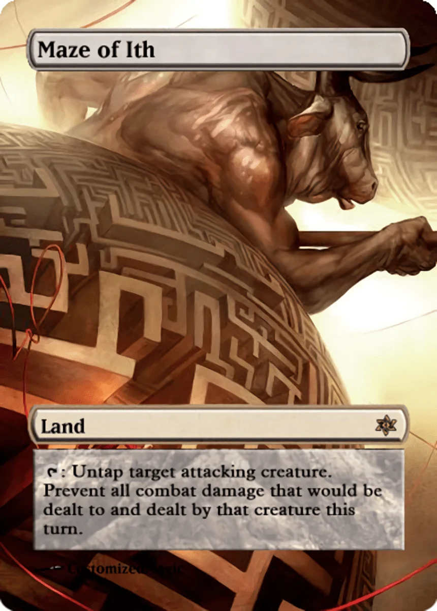 Maze Of Ith | Magic The Gathering Proxy Cards