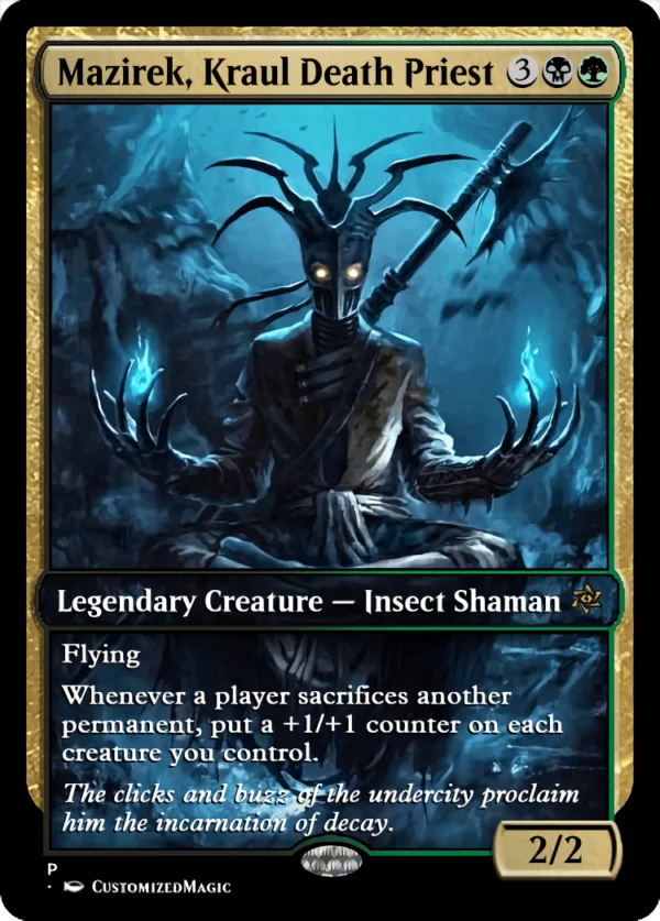 Mazirek, Kraul Death Priest | Mazirek Kraul Death Priest.3 | Magic the Gathering / MTG Proxy Cards |