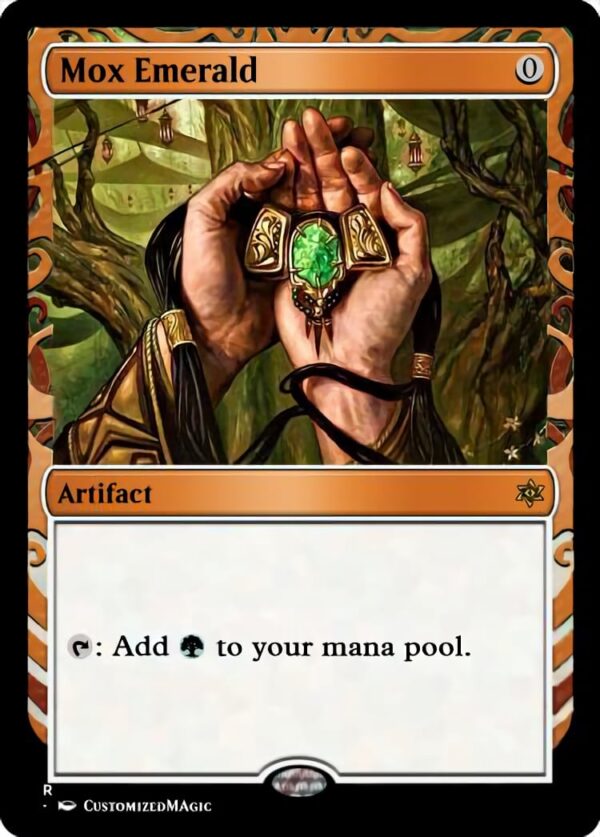 Mox Emerald - Magic the Gathering Proxy Cards