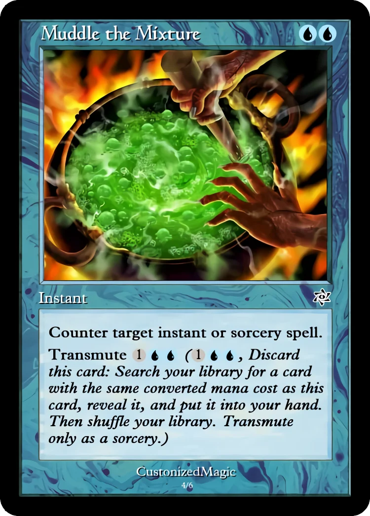 Muddle the Mixture | Muddle the Mixture.3 1 | Magic the Gathering / MTG Proxy Cards | Muddle the Mixture | Muddle the Mixture.3 1 | Magic the Gathering / MTG Proxy Cards |