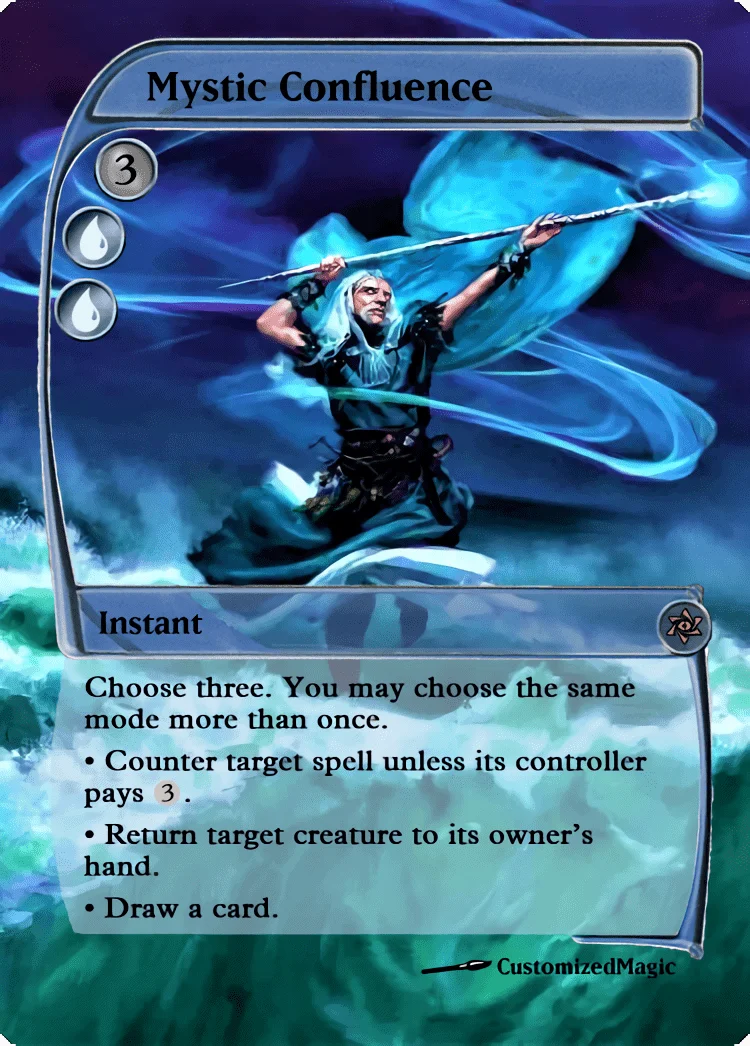 Confluence Cycle - Full-Art | Mystic Confluence | Magic the Gathering / MTG Proxy Cards | Merchant Scroll