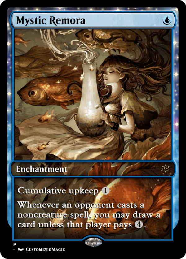 Mystic Remora.5 - Magic the Gathering Proxy Cards