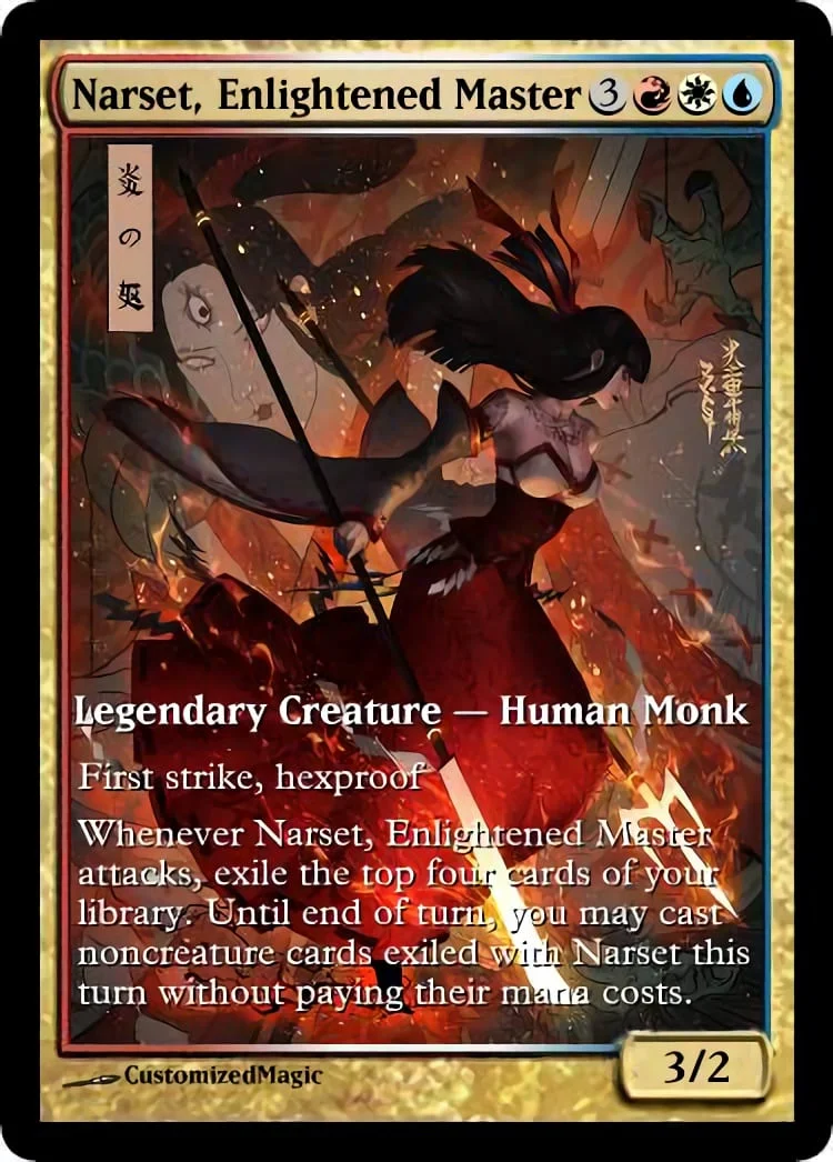 Narset, Enlightened Master | Magic The Gathering Proxy Cards Narset, Enlightened Master | Magic The Gathering Proxy Cards