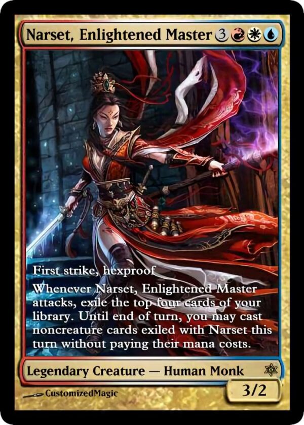 Narset Enlightened Master 22 - Magic the Gathering Proxy Cards