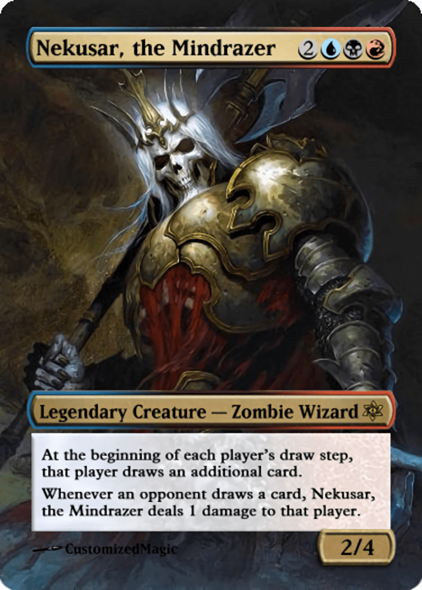 Nekusar as a commander, thoughts? : r/mtg