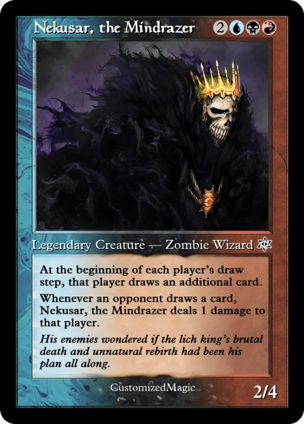 Nekusar, the Mindrazer | Nekusar the Mindrazer.5 | Magic the Gathering / MTG Proxy Cards |