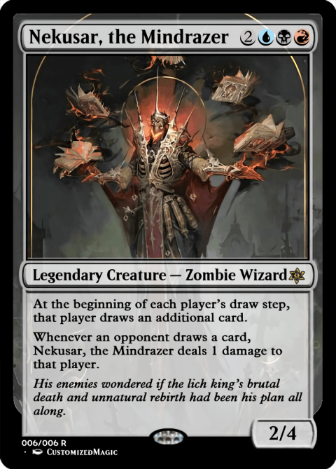 Nekusar, The Mindrazer | Magic The Gathering Proxy Cards