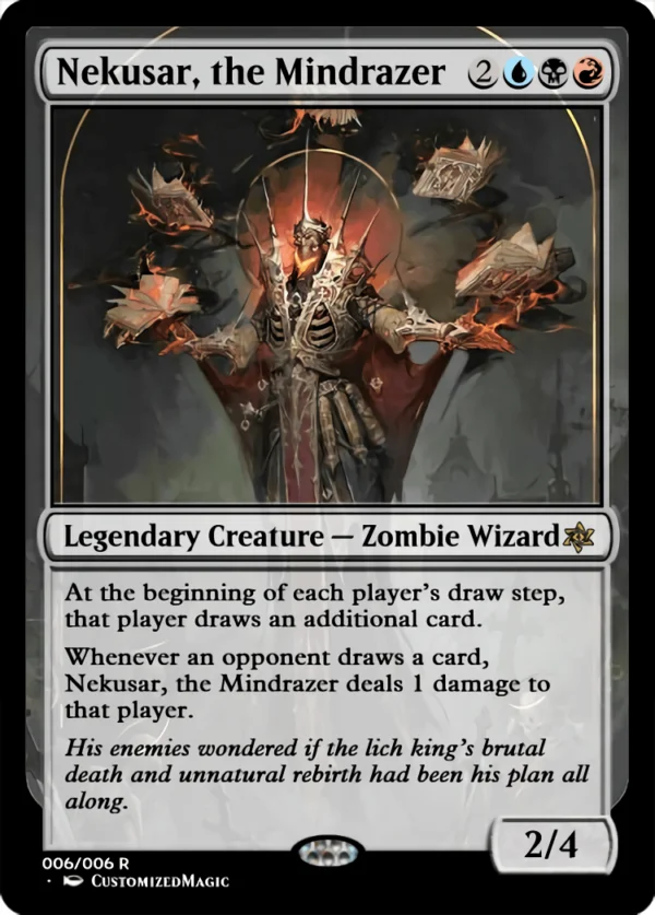Nekusar, the Mindrazer | Nekusar the Mindrazer.6 | Magic the Gathering / MTG Proxy Cards |