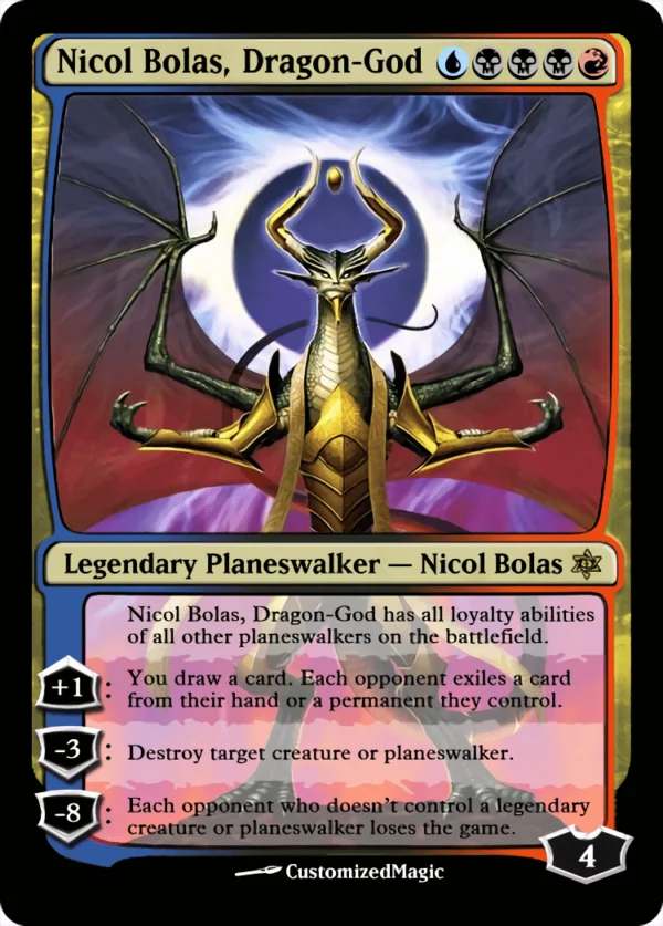 War of the Sparks Planeswalker Japanese Art - Part 2 | Nicol Bolas Dragon God | Magic the Gathering / MTG Proxy Cards | Teferi