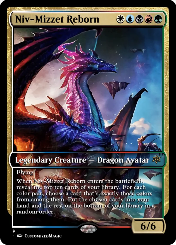 Niv-Mizzet Reborn | Niv Mizzet Reborn | Magic the Gathering / MTG Proxy Cards |