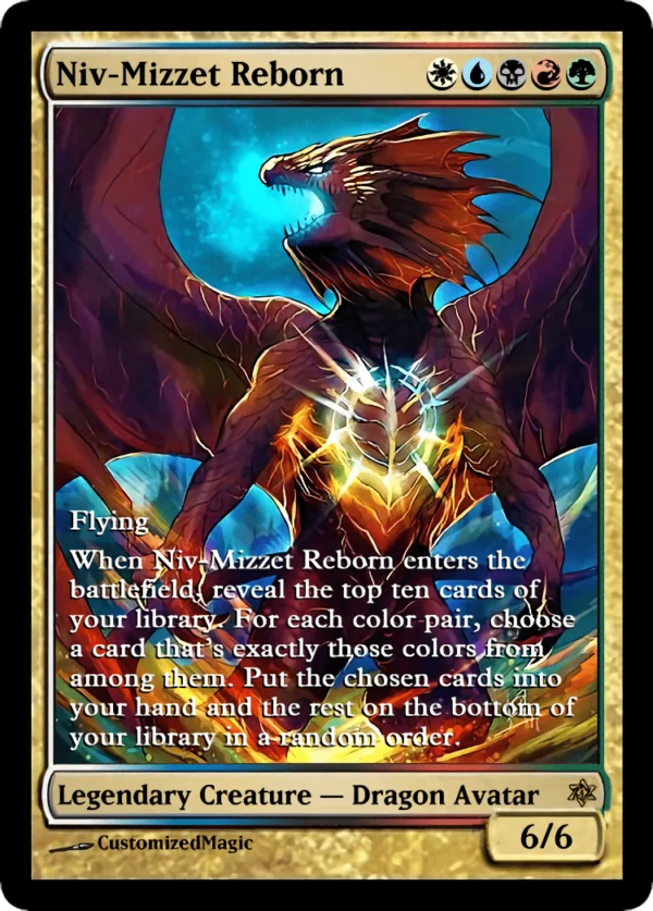 Niv-Mizzet Reborn | Niv Mizzet Reborn.1 | Magic the Gathering / MTG Proxy Cards |