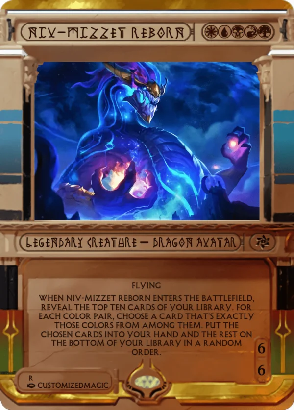 Niv-Mizzet Reborn | Niv Mizzet Reborn.3 | Magic the Gathering / MTG Proxy Cards |