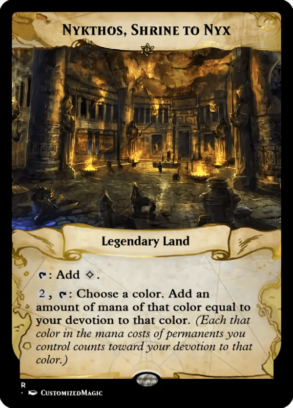 MTG ニクスの祭殿、ニクソス/Nykthos, Shrine to Nyx Nykthos, Shrine
