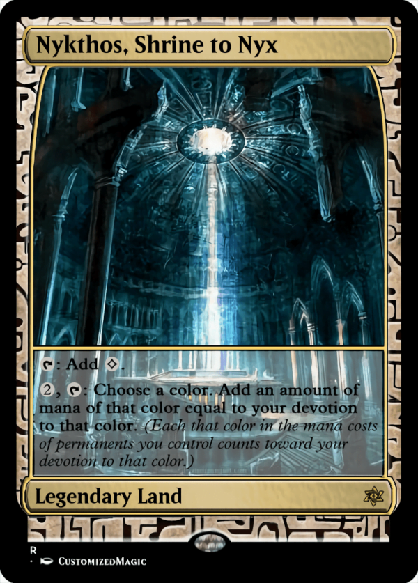 Nykthos Shrine to - Magic the Gathering Proxy Cards