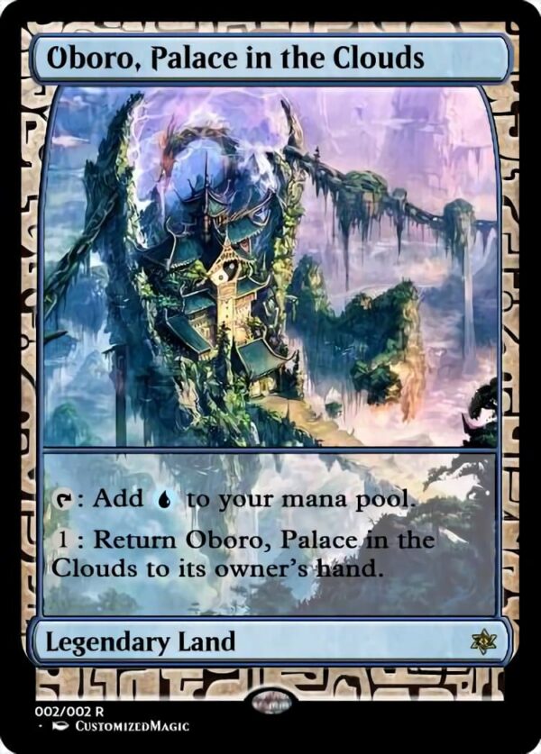 Oboro Palace in the Clouds 02 - Magic the Gathering Proxy Cards