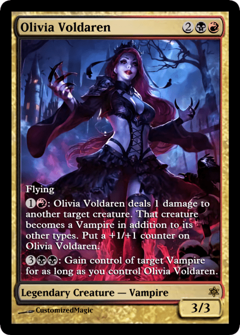 Olivia Voldaren | Magic The Gathering Proxy Cards