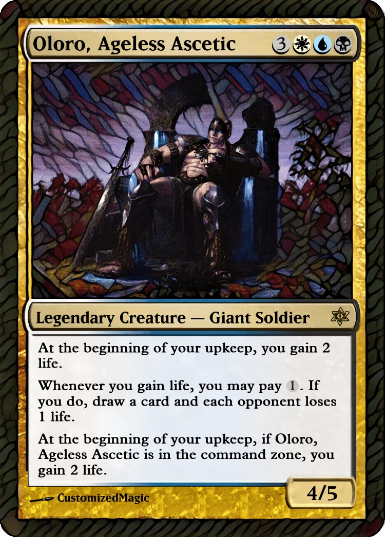 Oloro, Ageless Ascetic | Oloro Ageless Ascetic.1 | Magic the Gathering / MTG Proxy Cards | Oloro Oloro, Ageless Ascetic - Image 5