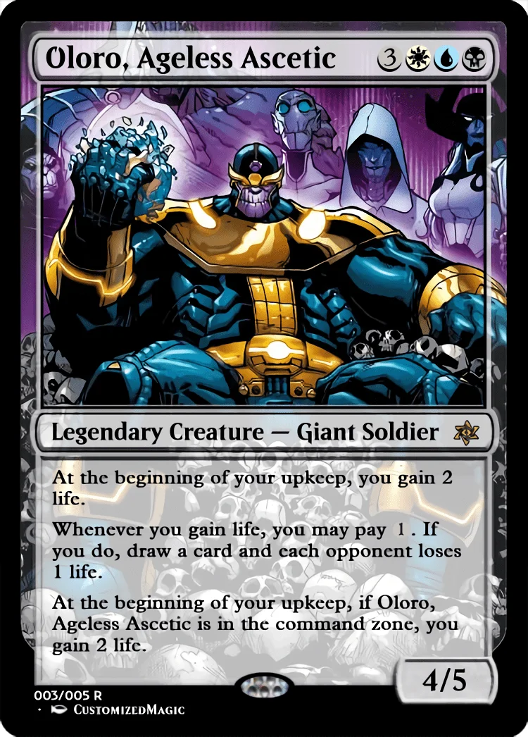 Oloro, Ageless Ascetic | Oloro Ageless Ascetic.3 1 | Magic the Gathering / MTG Proxy Cards | Oloro Oloro, Ageless Ascetic - Image 4