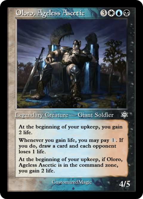 Oloro, Ageless Ascetic | Magic The Gathering Proxy Cards