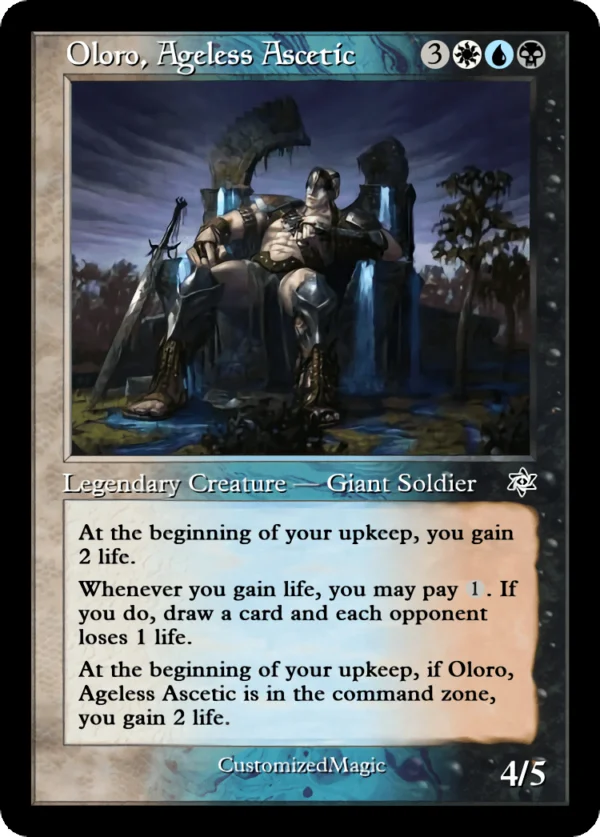 Oloro, Ageless Ascetic