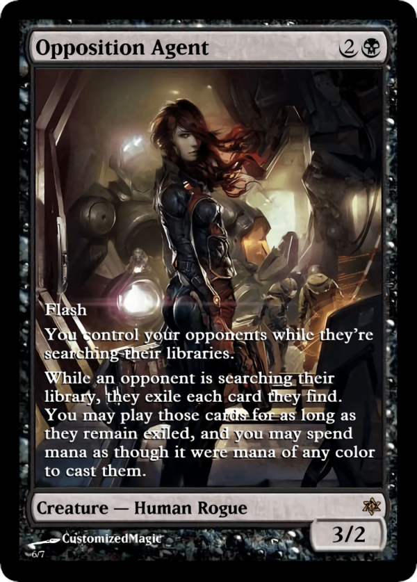 Opposition Agent | Opposition Agent.5 | Magic the Gathering Proxy Cards