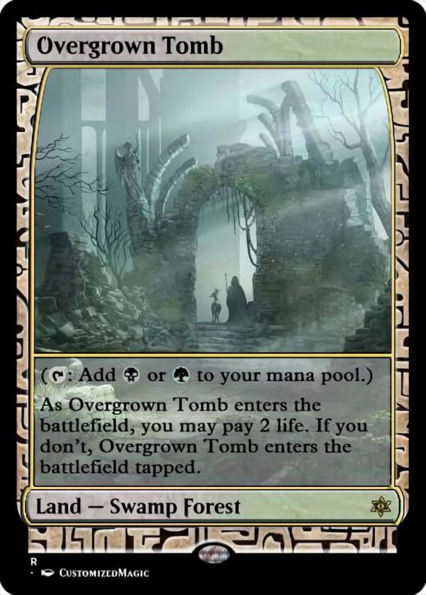 Overgrown Tomb - Magic the Gathering Proxy Cards