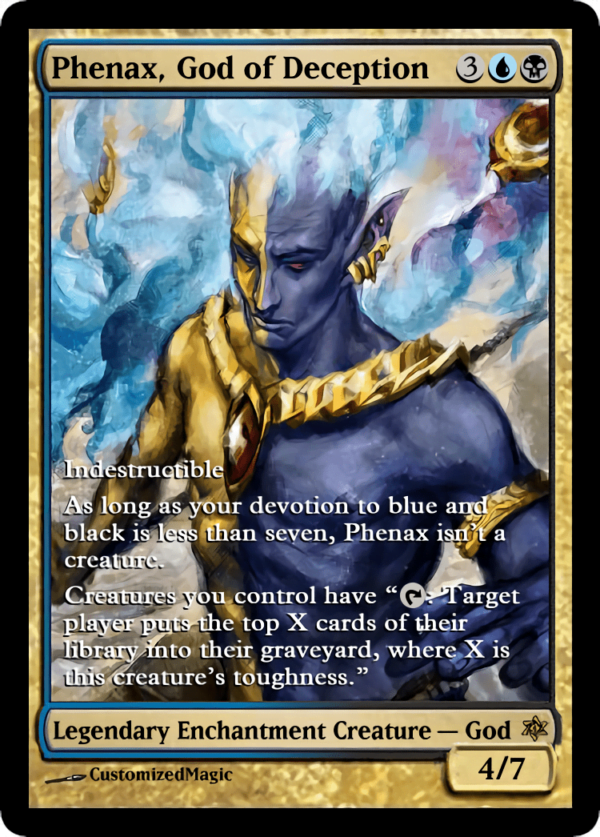 Phenax God of Deception.3 - Magic the Gathering Proxy Cards