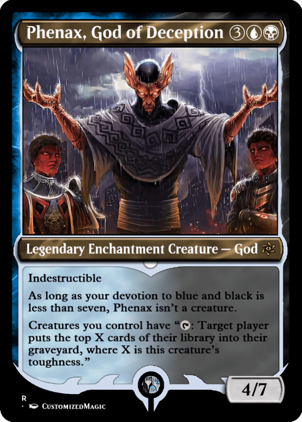 Phenax God of Deception.4 - Magic the Gathering Proxy Cards