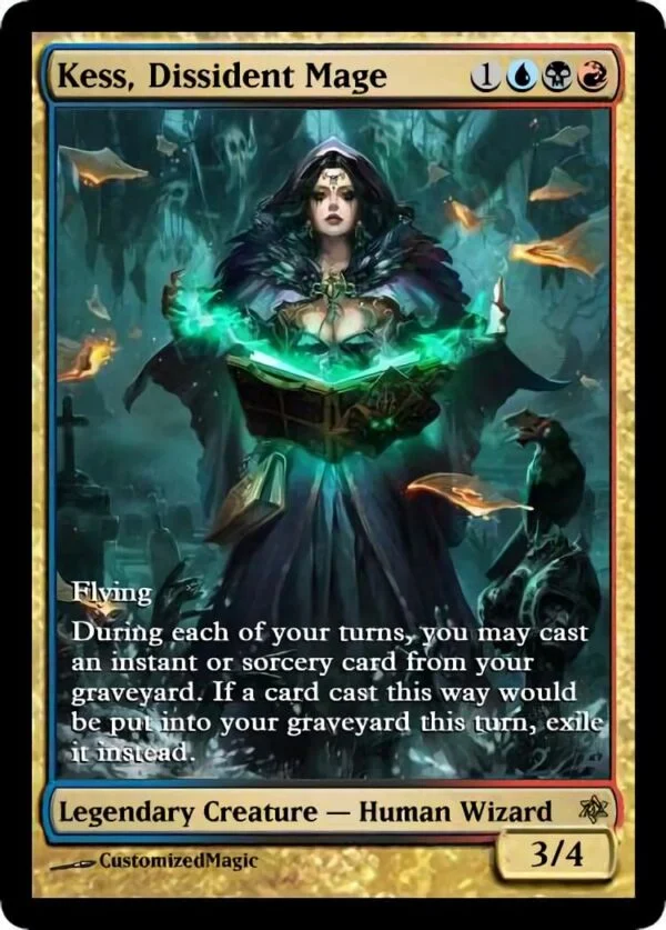 Kess, Dissident Mage | Pic 1 12 | Magic the Gathering / MTG Proxy Cards |