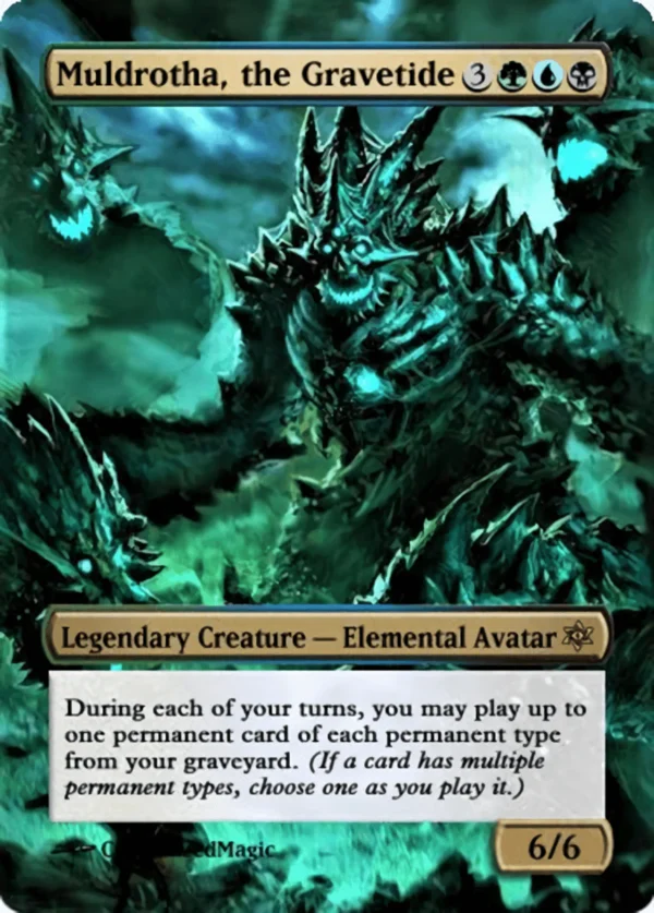 Muldrotha, the Gravetide | Pic 1 21 | Magic the Gathering / MTG Proxy Cards |