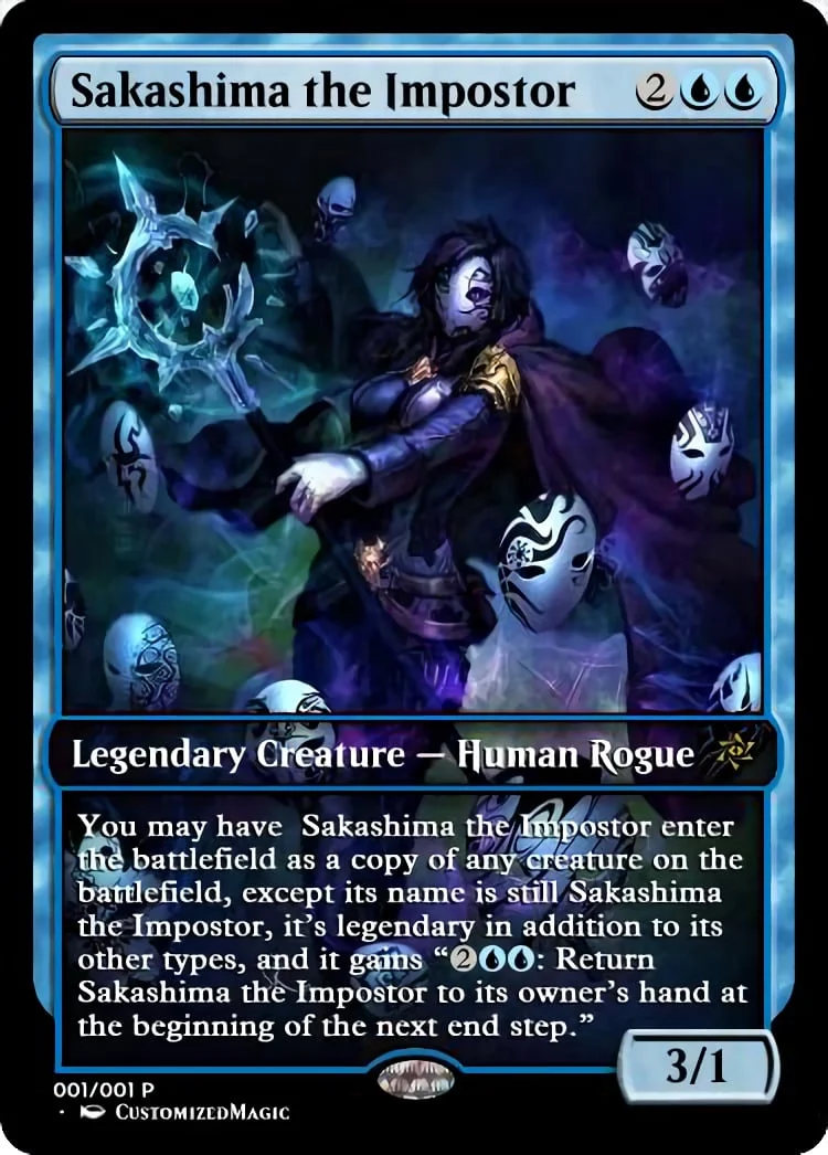 Sakashima The Impostor | Magic The Gathering Proxy Cards