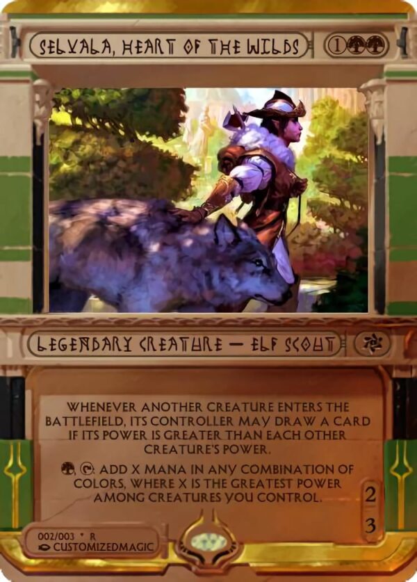 Selvala, Heart of the Wild | Pic 1 24 | Magic the Gathering Proxy Cards