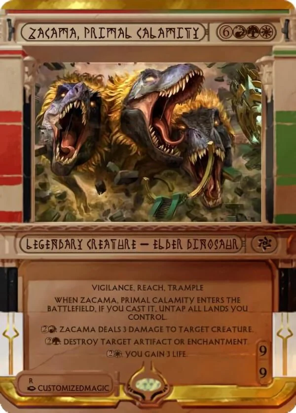 Zacama, Primal Calamity | Pic 1 29 | Magic the Gathering / MTG Proxy Cards |