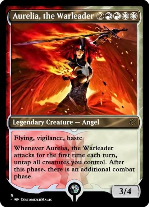 Aurelia, The Warleader | Magic The Gathering Proxy Cards