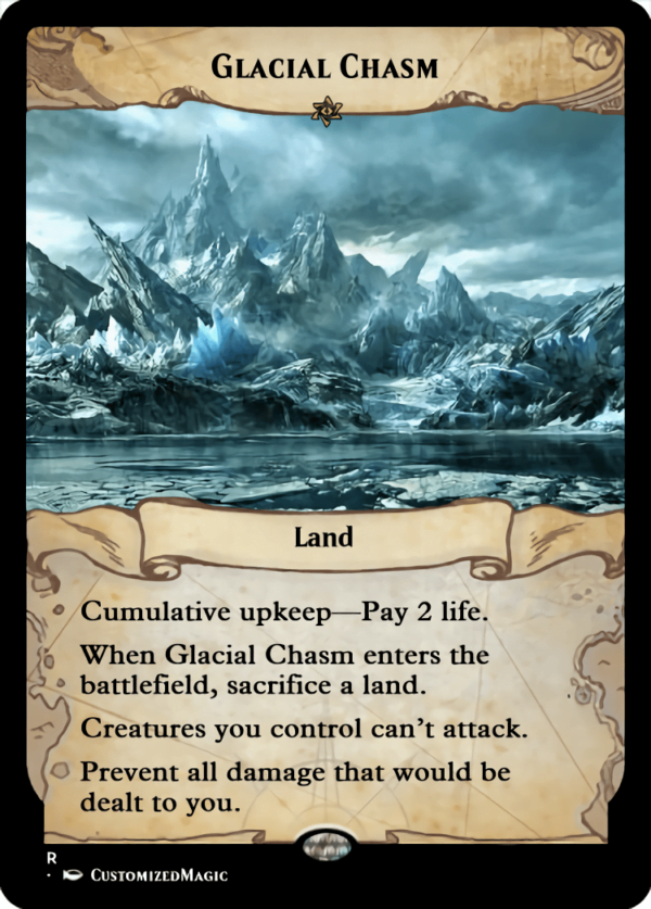 Glacial Chasm | Pic 1 42 | Magic the Gathering Proxy Cards