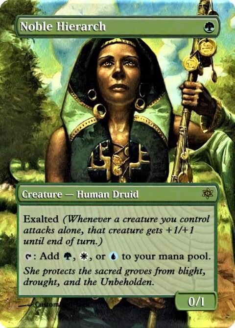 Noble Hierarch | Magic The Gathering Proxy Cards