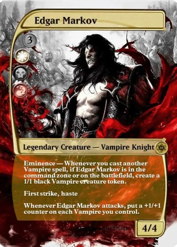 Edgar Markov | Pic 1 8 1 | Magic the Gathering / MTG Proxy Cards |