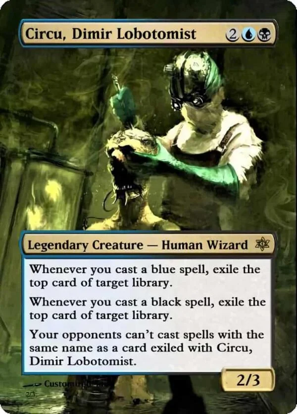 Circu, Dimir Lobotomist | Pic 1 8 | Magic the Gathering / MTG Proxy Cards |
