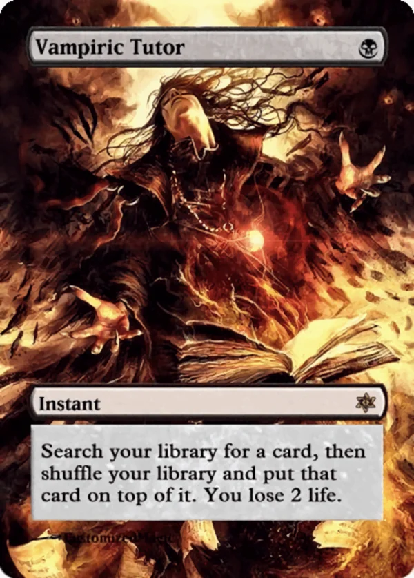 Vampiric Tutor | Pic 1 81 | Magic the Gathering / MTG Proxy Cards |
