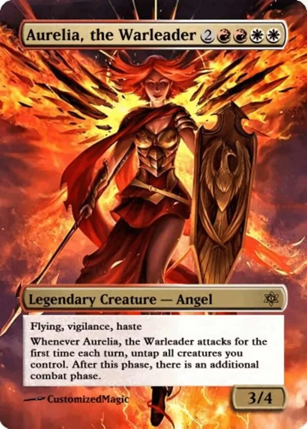Aurelia, the Warleader | Pic 2 1 1 | Magic the Gathering / MTG Proxy Cards |