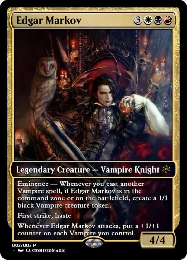 Edgar Markov | Pic 2 10 | Magic the Gathering / MTG Proxy Cards |