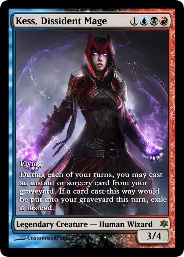 Kess, Dissident Mage | Pic 2 16 | Magic the Gathering / MTG Proxy Cards |