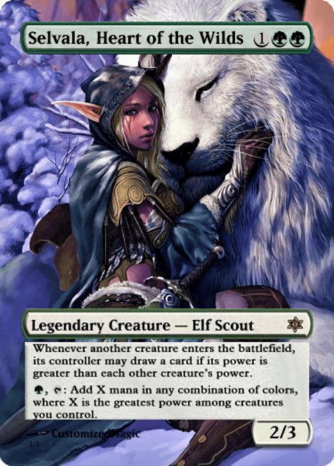 selvala, heart of the wilds best win conditions