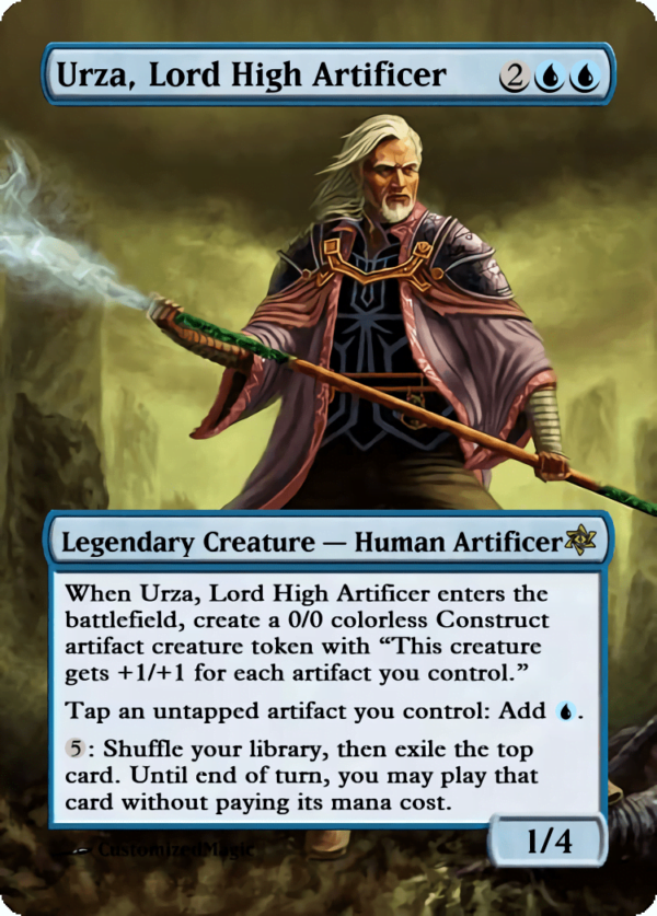 Urza, Lord High Artificer | Pic 2 22 | Magic the Gathering Proxy Cards