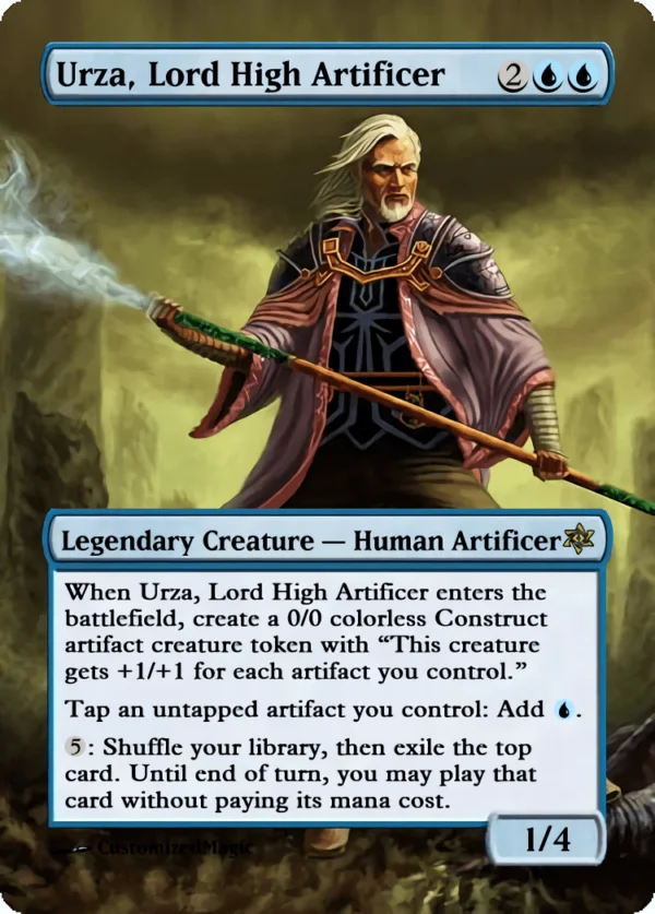 Urza, Lord High Artificer | Pic 2 22 | Magic the Gathering / MTG Proxy Cards |
